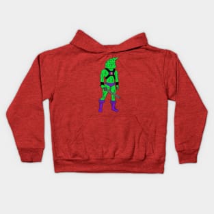 Prince Algor Green Large Art Kids Hoodie